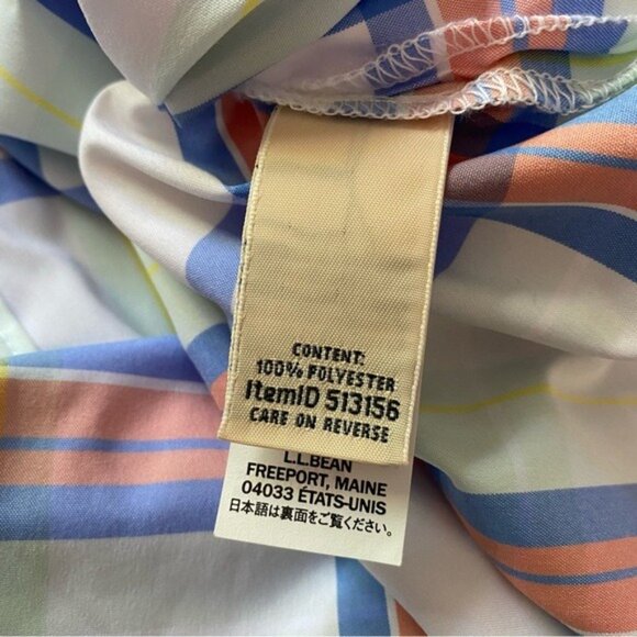 LL Bean Women's‎ Long-Sleeved Button-Down Top Size L - Picture 9 of 9